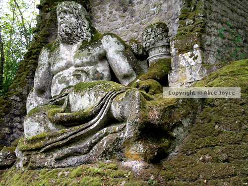 Sacred Wood Of Bomarzo Italy Parco Dei Mostri Park Of The